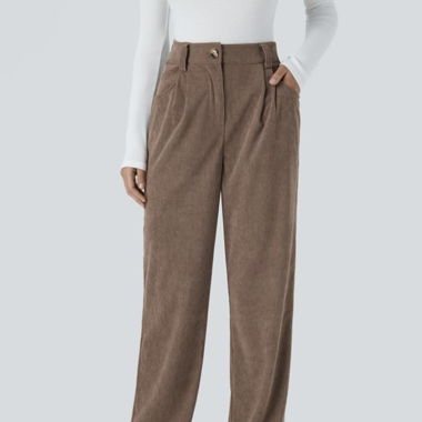 Cordhose braun