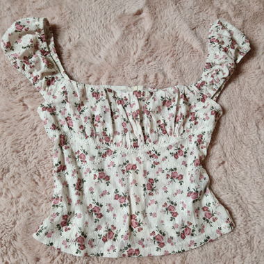 Floral Top by CIDER Gr. S 