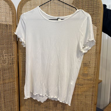 T-shirt blanc chicorée 
