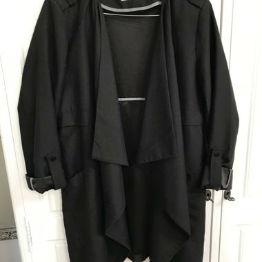 schwarze Jacke