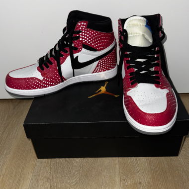 Nike Air Jordan 1 High Spiderman Origin Story