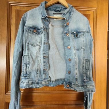 Helle Jeansjacke
