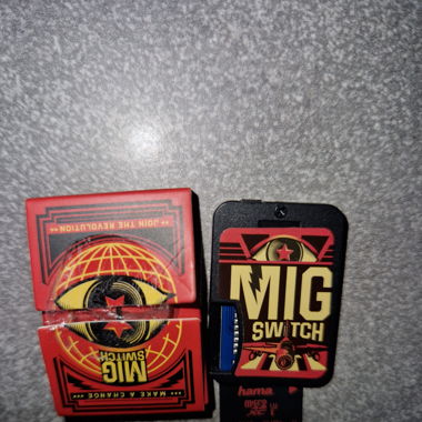 Nintendo switch mig v2 +sd card 