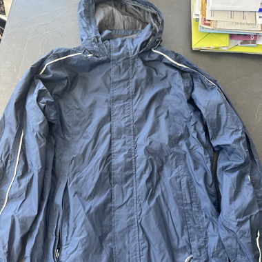 Giacca con cappuccio NRC blu navy taglia S