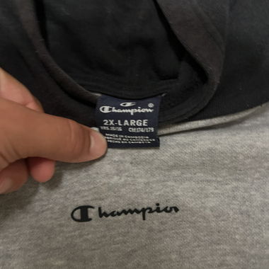 Champions Sweater black grey