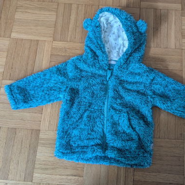 Flauschige Jacke