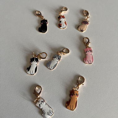 Katzen Charms Anhänger