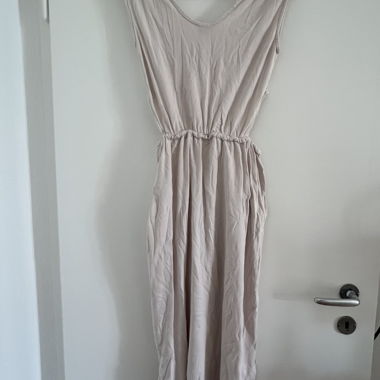 Fabric Dress with Cutouts
