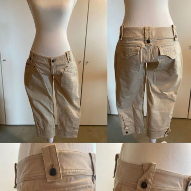 Diesel Shorts Beige, Size 28= EU 36= S