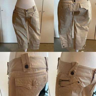 Diesel Shorts Beige, Size 28= EU 36= S
