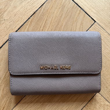 Michael Kors Taupe Wallet