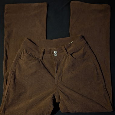 Cord Trousers - Brown - Size 36/S