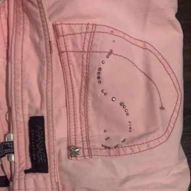 (Real) APANAGE COLLECTION authentic pink jeans 