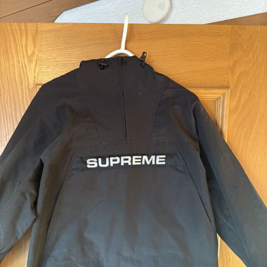 Supreme Heavy Nylon Anorak Black