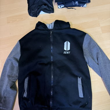Veste BTS personnalisée chaude