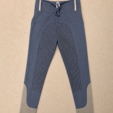 Reithose blau mit Full Grip