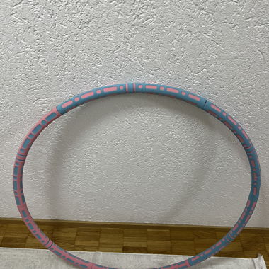 Hula-Hoop ring blue/pink