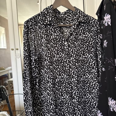 Camicia motivo bianco e nero