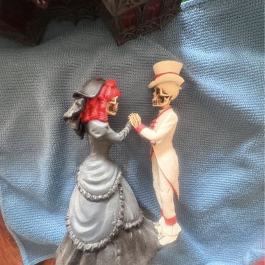 Gothische Skelett-Figuren