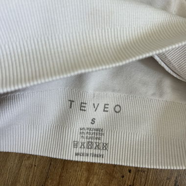 Reggiseno sportivo TEVEO bianco