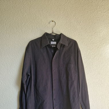 Hemd schwarz/weiss