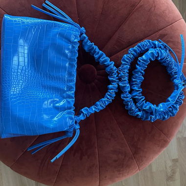 Blue Vegan Bag - nuovo - Modern and Ethical