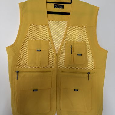 Gelbe Outdoor-Weste ONESIZE
