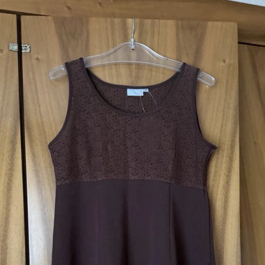 Brown A-Line Dress