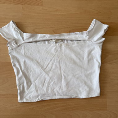 Weisses Pull&Bear Top