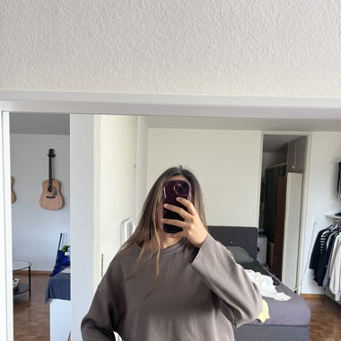 Braunes oversized shirt