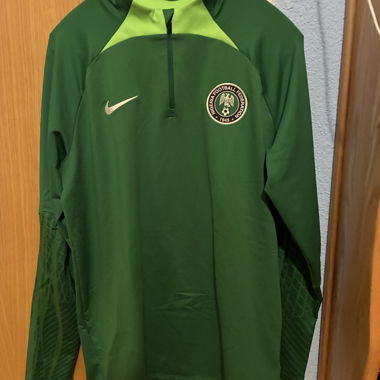 Nike Nigeria Dri-Fit Trainingspullover grün L
