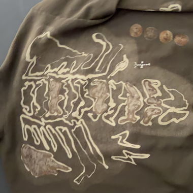 Travis Scott Skeleton Zipper