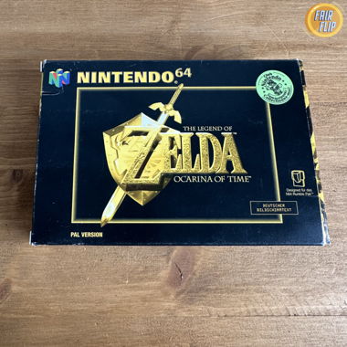 Nintendo 64 - Zelda Ocarina of Time con confezione originale
