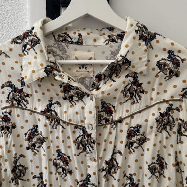 Printed Western Shirt