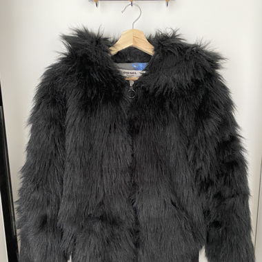 DIESEL manteau fausse fourrure, S
