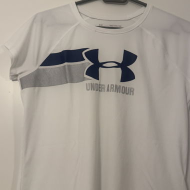 T-shirt sportivo bianco Under Armour