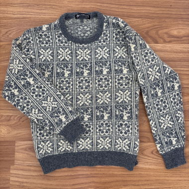 Pull en maille vintage