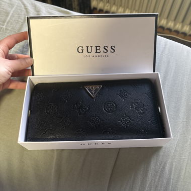 Guess Damen-Portemonnaie schwarz