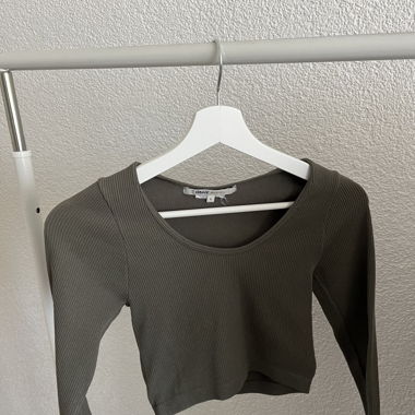 Grünes Langarm / S
