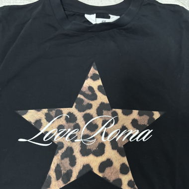 H&M Tshirt leopard muster