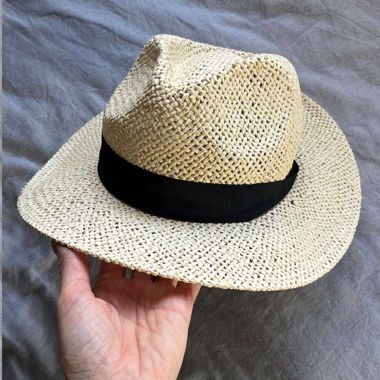 H&M Straw Fedora Hat