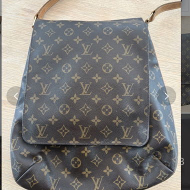 Besace Musette GM monogramme LV