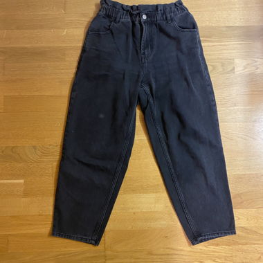 ONLY schwarze High-Waist Hose XS