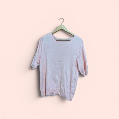 T-shirt rosa pallido