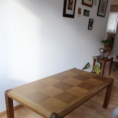 Mid-Century Couchtisch – Schachbrettmuster