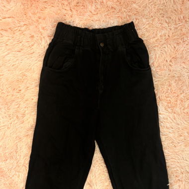 Jeans noir pull & bear 