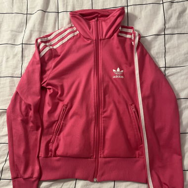 Adidas Pink Tracksuit Jacket