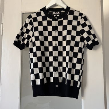 Top à carreaux FW 2008 Comme des Garçons taille L
