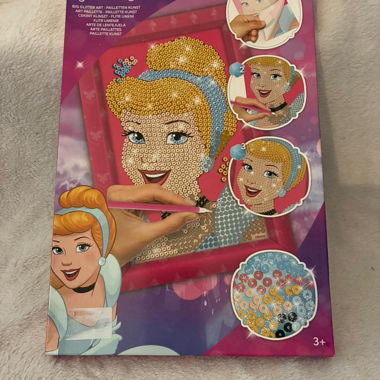 Set di arte con paillettes Disney Princess