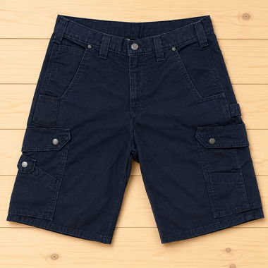 Carhartt B357 Cargo Shorts Black – W32